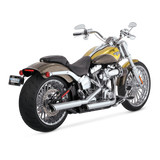 Vance & Hines 3 in. Twin Slash PCX Slip-On Exhaust, 16335