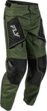 Fly Racing Patrol Pants Forest Green/Black, Size 38 – Part Number 380-66238