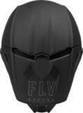 Fly Racing Kinetic Lite Helmet Solid Matte Black Large - Stylish and Lightweight Motorcycle Helmet