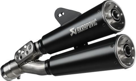 AKRAPOVIC Slip-On Line Muffler - Black S-B12SO25-HISSSBL