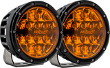 RIGID Industries 360 Series 6-Inch Amber LED Spotlight, Part Number 36210