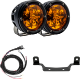 RIGID Industries Revolve Amber Pro LED Grille Light Kit 41651