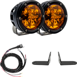 RIGID Industries A-Pillar Light Kit for Polaris RZR, Part Number 41652