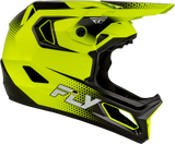 Fly Racing Rayce Sonar Bicycle Helmet Hi-Vis Black/White Large, Part Number 73-3653L