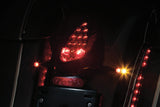Kuryakyn 3129 Rear Turn Signal and License Plate Mount for Indian, Black