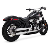 Vance & Hines 18–22 Harley-Davidson Softail Eliminator 300 Chrome Slip-On Exhaust, Part 16312