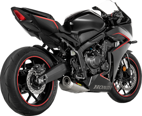 AKRAPOVIC Racing Line Exhaust System - Titanium S-H6R15-AFT