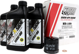 Klotz Oil KU-109 Kawasaki 10W-40 SXS Engine Oil Change Kit