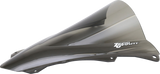 Zero Gravity Double Bubble Windscreen, Light Smoke, Kawasaki ZX-4RR, Part Number 16-284-02
