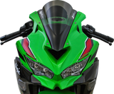 Zero Gravity Double Bubble Windscreen, Light Smoke, Kawasaki ZX-4RR, Part Number 16-284-02