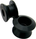 BOLT 2009-SSS.BK Black Billet Aluminum Motorcycle Swingarm Spools