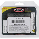 Pivot Works 25-1311-P Premium Wheel Bearing Kit for 1973–1976 Yamaha and Kawasaki Models