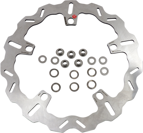 BRAKING Brake Rotor - Front - WH7004 WH7004