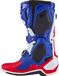 ALPINESTARS Union Tech 10 Boots - Red/White/Blue - US 9 2010020-3372-9