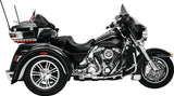 Kuryakyn Chrome Knock-Off Center Caps for Trikes, Model 1243