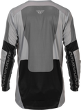 Fly Racing Lite Jersey Grey/Black XL – Lightweight Performance Motorcycle Jersey
