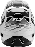 Fly Racing Rayce Sonar Bicycle Helmet White/Black Large, Part Number 73-3650L