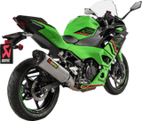 AKRAPOVIC Slip-On Line Muffler - Titanium - Ninja 500/Z500 S-K5SO1-HRT