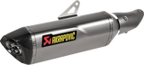 AKRAPOVIC Slip-On Line Muffler - Titanium - Ninja 500/Z500 S-K5SO1-HRT