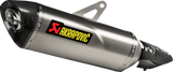 AKRAPOVIC Slip-On Line Muffler - Titanium - Ninja 7/Z7 Hybrid S-K4SO9-HRT