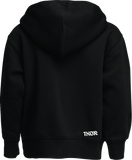 THOR Youth Forge Pullover Hoodie Black Medium 3052-0707