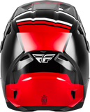 FLY Racing Kinetic Verdict Helmet Black/Red/White Medium - Off-Road Motorcycle Helmet