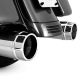 Vance and Hines 16673 HD Touring 95-16 Torquer 450 Chrome Slip-On Exhaust