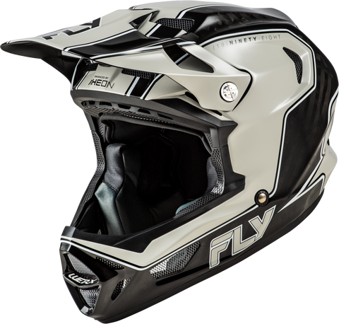 FLY RACING Werx R Flow Carbon Helmet Black Carbon/Grey Medium