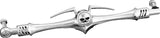Kuryakyn 1075 Zombie Shift Linkage Chrome