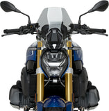 Puig Naked New Generation Sport Smoke Windscreen for 2023–2024 BMW R1250R, Part 22299H