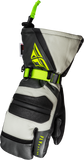 Fly Racing Ridgeline Claws Black/Grey/Hi Vis XS Gloves with Weatherproof Technology