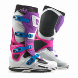 Gaerne SG22 LE Purple/White/Rhodamine Motorcycle Boots, Size 11, Part Number 2262-019-46