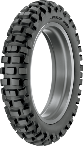 Dunlop D606 Rear Motorcycle Tire - 130/90-18 69R for Off-Road Performance