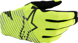 Alpinestars Radar Pro MX Gloves, Fluo Yellow, XL, Part Number 3560325-55-XL