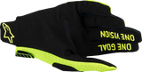 Alpinestars Radar Pro MX Gloves, Fluo Yellow, XL, Part Number 3560325-55-XL