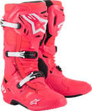 Alpinestars Tech 10 Boots Diva Pink/White US 12, EU 47, Model 2010020-3812-12
