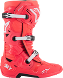 Alpinestars Tech 10 Boots Diva Pink/White US 10, EU 44.5 – Part Number 2010020-3812-10