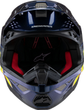 Alpinestars Supertech M10 TLD Edition 25 MIPS Helmet, 2XL Gloss Dark Blue/Orange/Yellow/Fluo Red, Part 8300225-7156-XXL