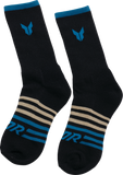 THOR Crew Socks Black Large/XL 3-Pack – Part Number 3431-0857
