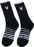 THOR Crew Socks Black Small/Medium 3-Pack, Part Number 3431-0856