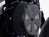 Vance & Hines 71019 Black Skullcap Crown Intake Cover