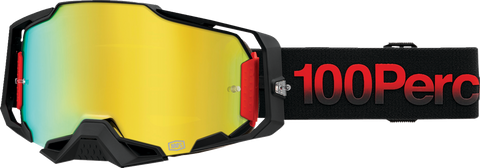 100% Armega Goggle - Lightspeed - HiPER Silver Flash Lens 50003-00014