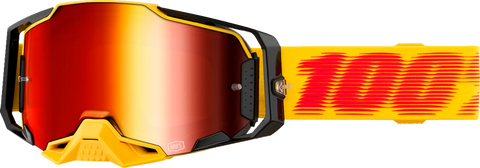 100% Armega Goggle - Tetsu - Red Mirror Lens 50005-00042