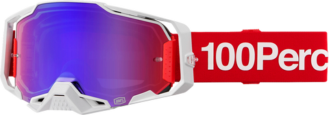 100% Armega Goggle - Corbin - Red/Blue Mirror Lens 50005-00040