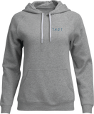 THOR Trax Pullover Hoodie for Women, Heather Gray, XL, Part Number 3051-1243