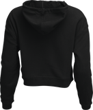 THOR Women's Noise Pullover Crop Hoodie, Black, Large, Part Number 3051-1247