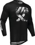 THOR Launchmode Brave Jersey Black/Gray, Large – Part Number 2910-8221