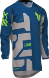 THOR Youth Launchmode Forge Jersey Blue Large, Part Number 2912-2552