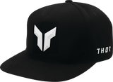 THOR Iconic Five-Panel Hat Black, Part Number 2501-4286