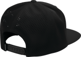 THOR Corp Black Five-Panel Hat with Perforated Back, Part Number 2501-4292